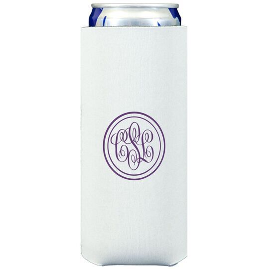 Double Circle Monogram Collapsible Slim Huggers